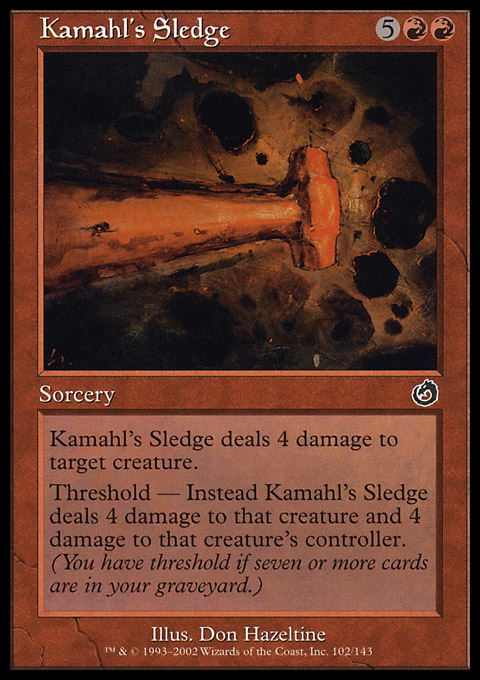 TOR - Kamahl's Sledge