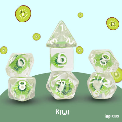 7-Dice Set Fruit Slice
