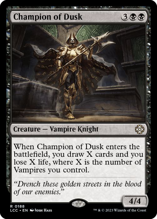 LCC - Champion of Dusk