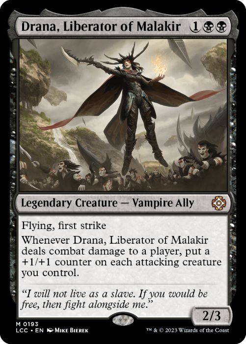 LCC - Drana, Liberator of Malakir