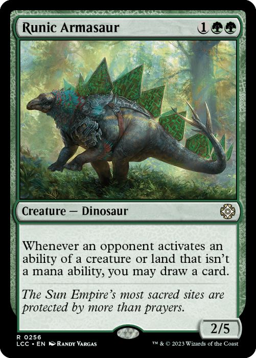 LCC - Runic Armasaur