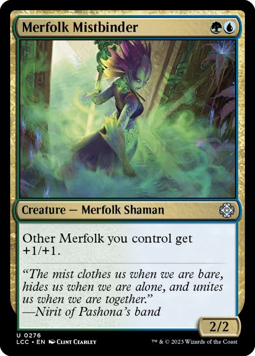 LCC - Merfolk Mistbinder