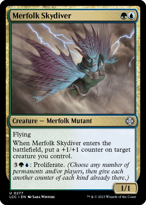 LCC - Merfolk Skydiver