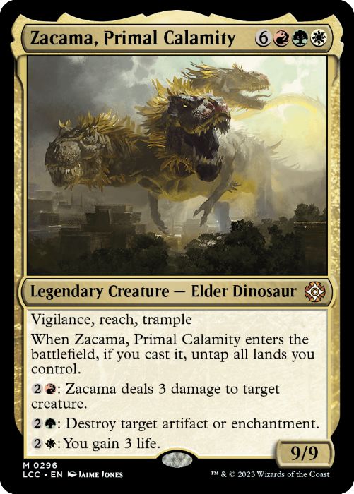 LCC - Zacama, Primal Calamity