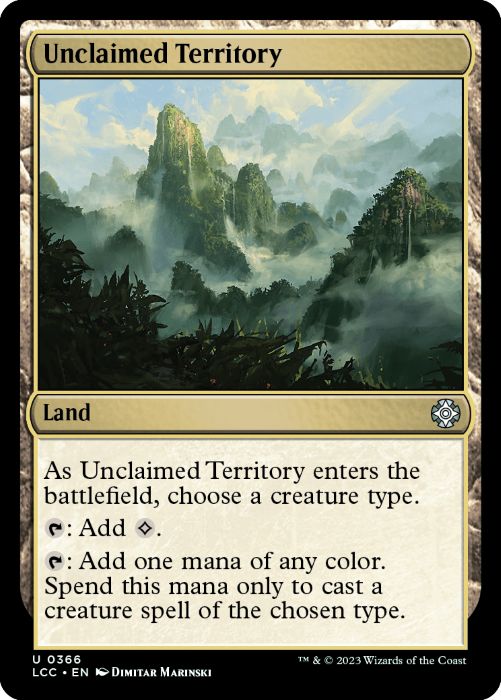 LCC - Unclaimed Territory