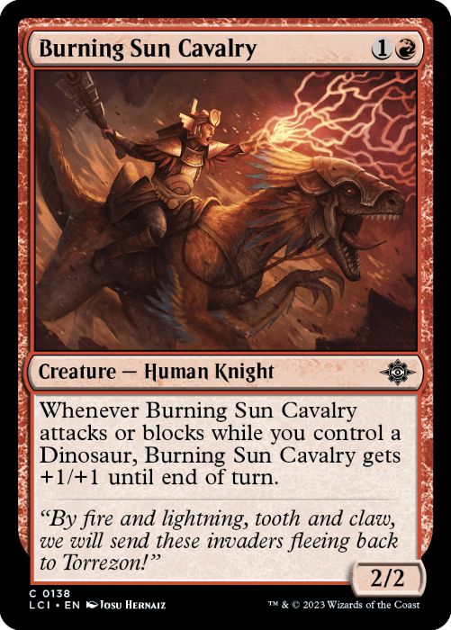 LCI - Burning Sun Cavalry