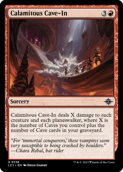 LCI - Calamitous Cave-In