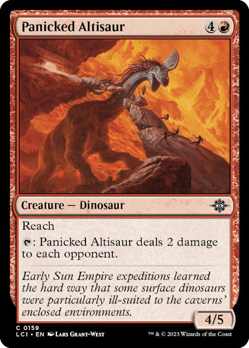 LCI - Panicked Altisaur