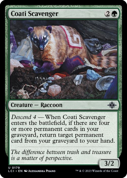 LCI - Coati Scavenger