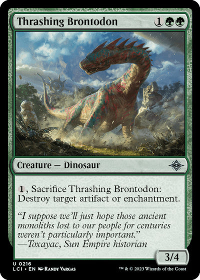 LCI - Thrashing Brontodon