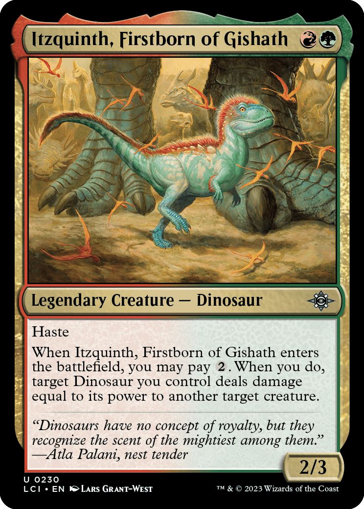 LCI - Itzquinth, Firstborn of Gishath