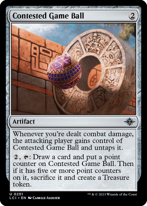 LCI - Contested Game Ball