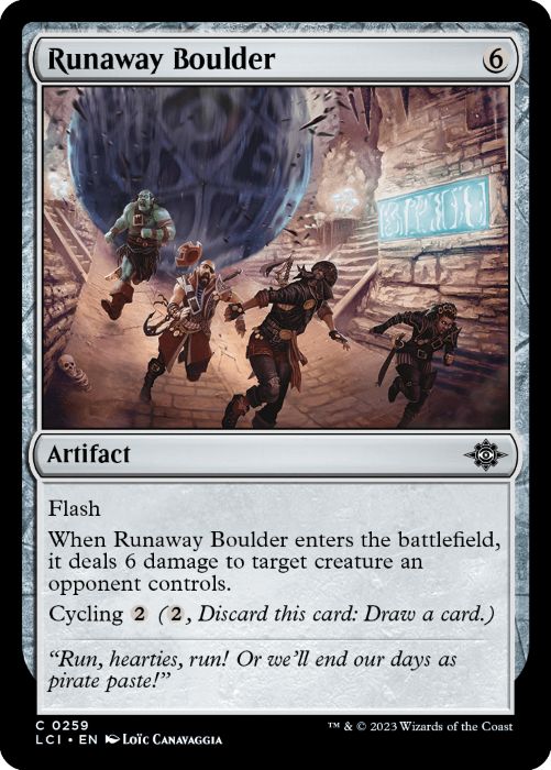 LCI - Runaway Boulder