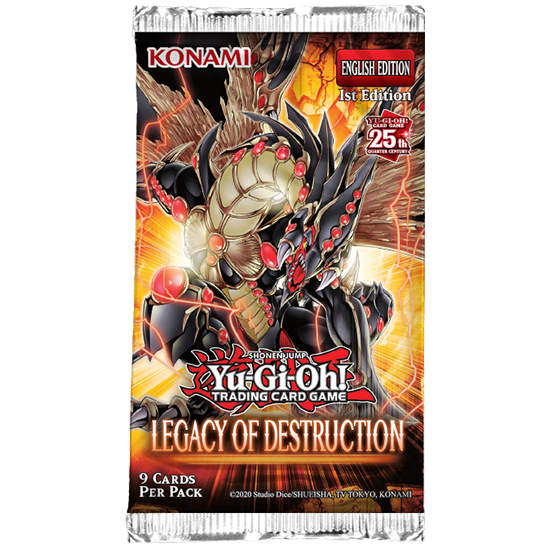 Yu-Gi-Oh! - Legacy of Destruction Booster Pack