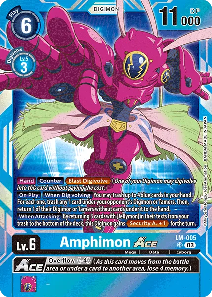 Amphimon Ace (English Exclusive) - LM-005