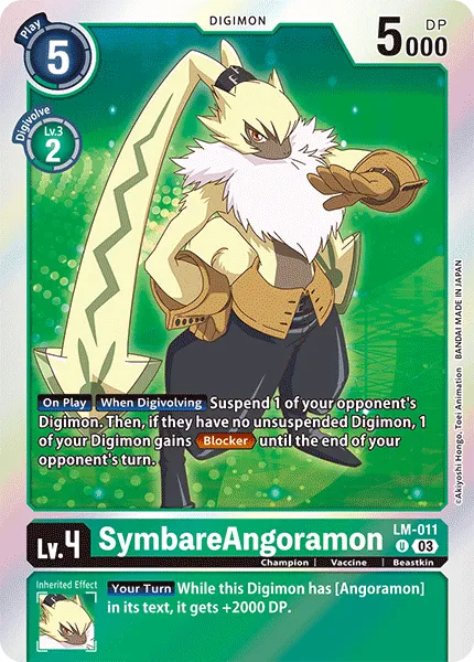 SymbareAngoramon (English Exclusive) - LM-011