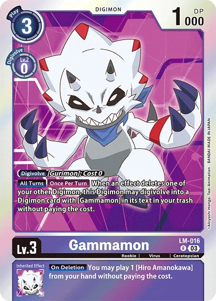 Gammamon (English Exclusive) - LM-016