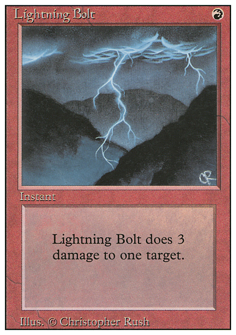 3ED - Lightning Bolt