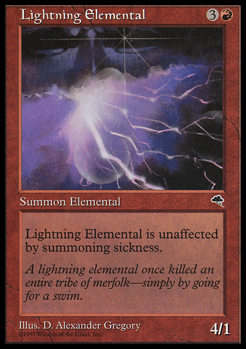 TMP - Lightning Elemental