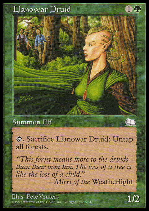 WTH - Llanowar Druid