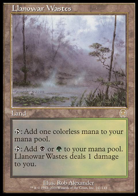 APC - Llanowar Wastes