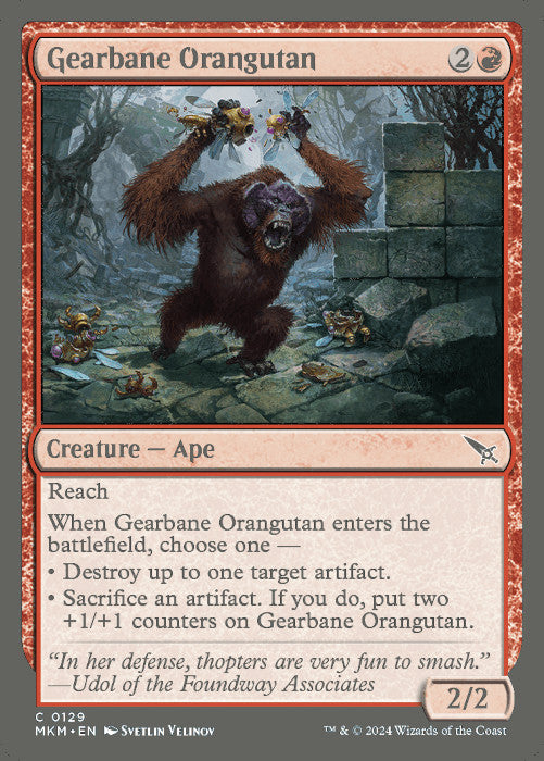 MKM - Gearbane Orangutan