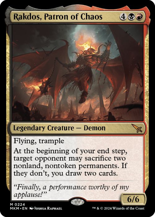 MKM - Rakdos, Patron of Chaos