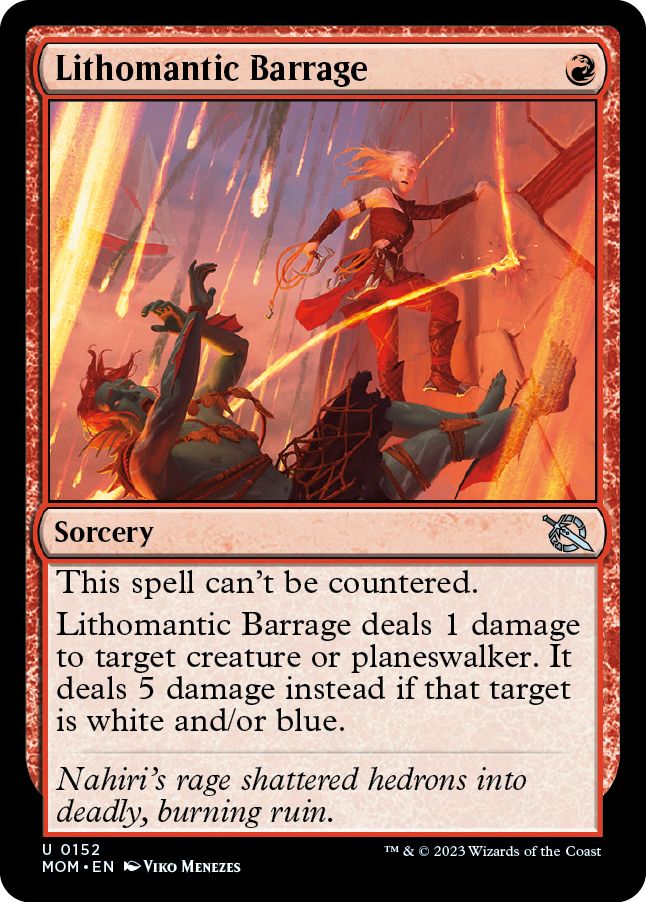 MOM - Lithomantic Barrage