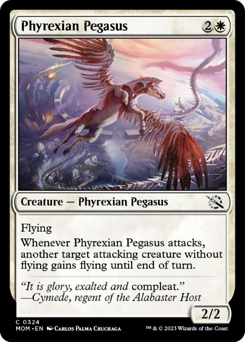 MOM - Phyrexian Pegasus