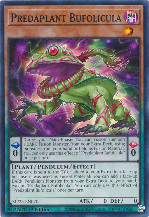 MP23-EN070 - Predaplant Bufolicula