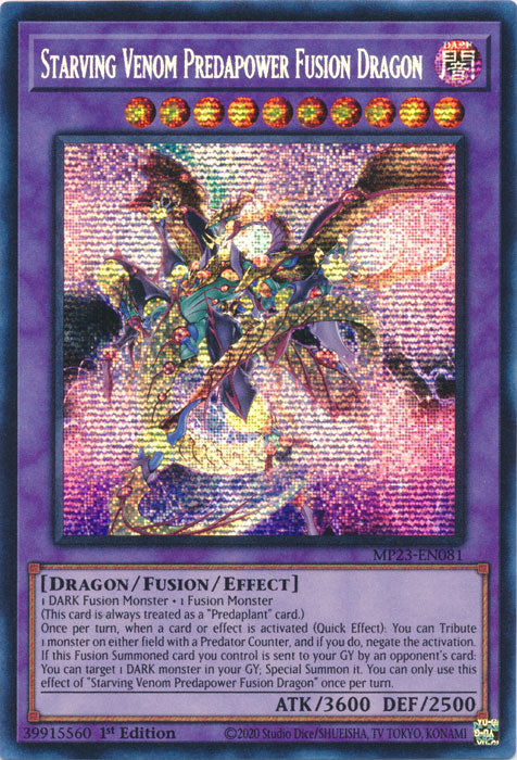 MP23-EN081 - Starving Venom Predapower Fusion Dragon