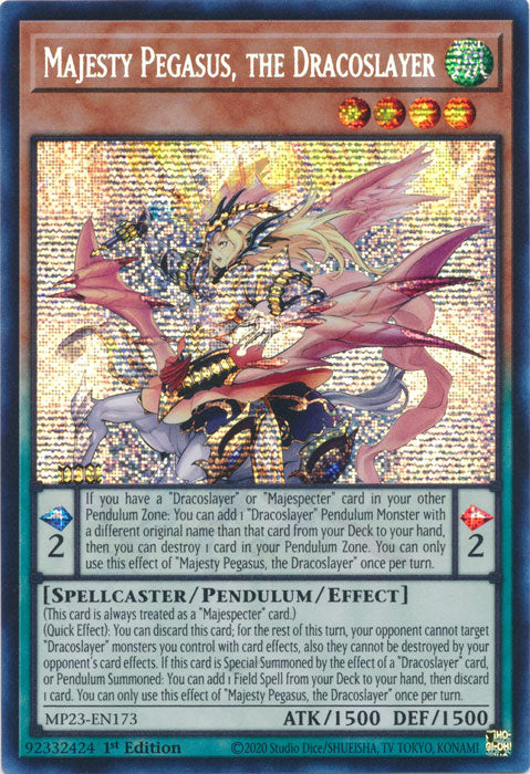 MP23-EN173 - Majesty Pegasus, the Dracoslayer