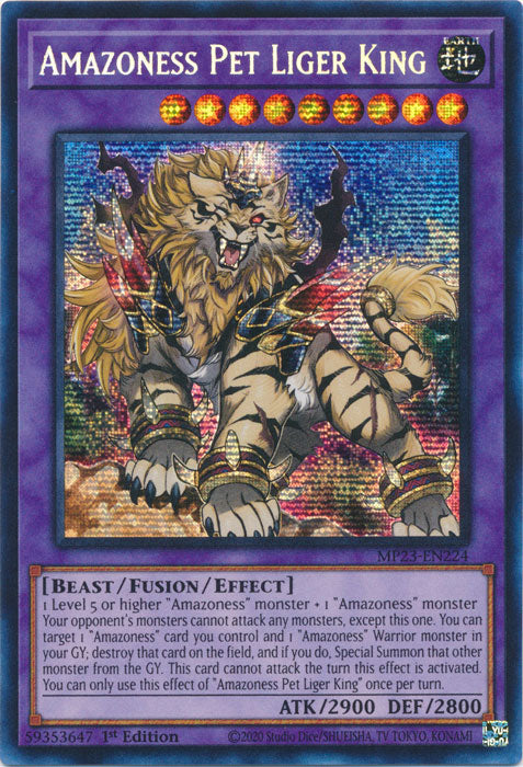 MP23-EN224 - Amazoness Pet Liger King