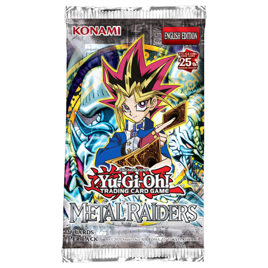 Yu-Gi-Oh! - 25th Anniversary - Metal Raiders Booster Pack