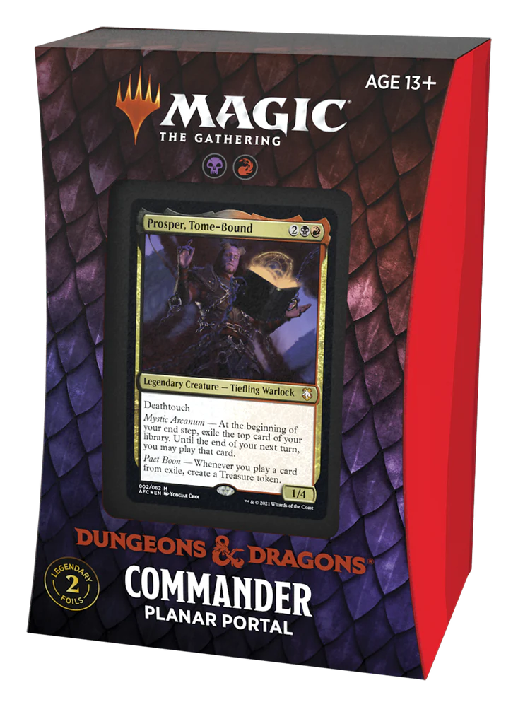 MTG - Dungeons & Dragons Commander Deck