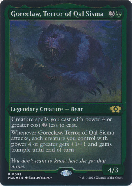 MUL - Goreclaw, Terror of Qal Sisma