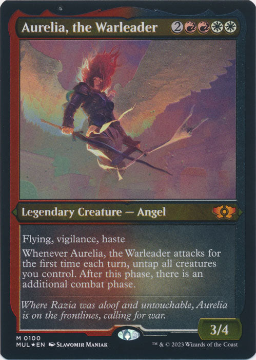 MUL - Aurelia, the Warleader – BurroSingles