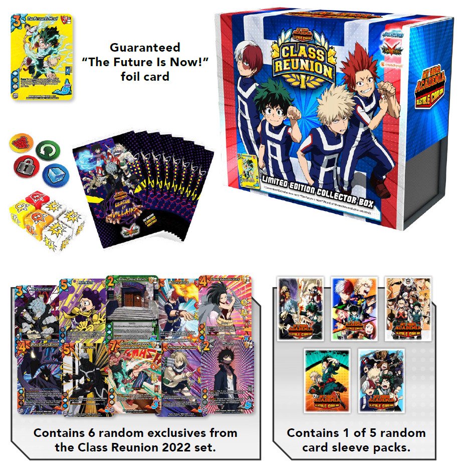 My Hero Academia CCG - Class Reunion Limited Edition Collector Box