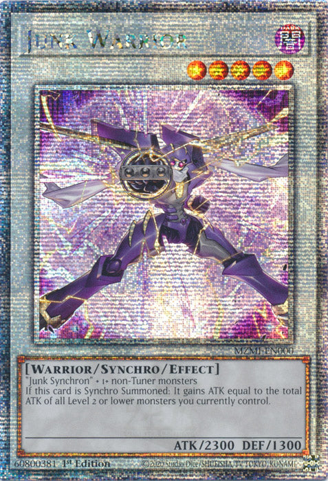 Junk Warrior (Quarter Century Secret Rare) - MZMI-EN000