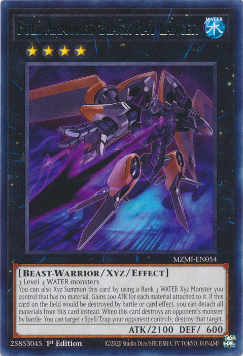 Full Armored Black Ray Lancer - MZMI-EN054