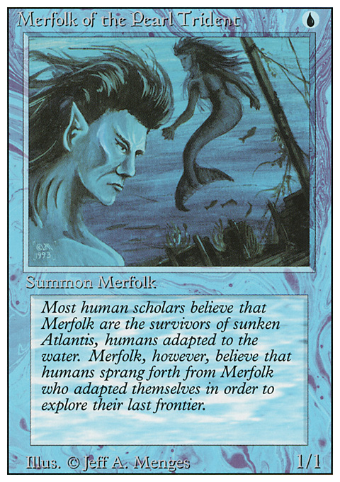 3ED - Merfolk of the Pearl Trident