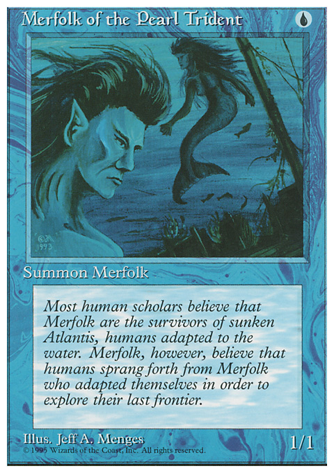 4ED - Merfolk of the Pearl Trident