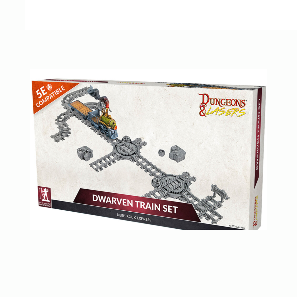 Dungeons & Lasers: Dwarven Train Set