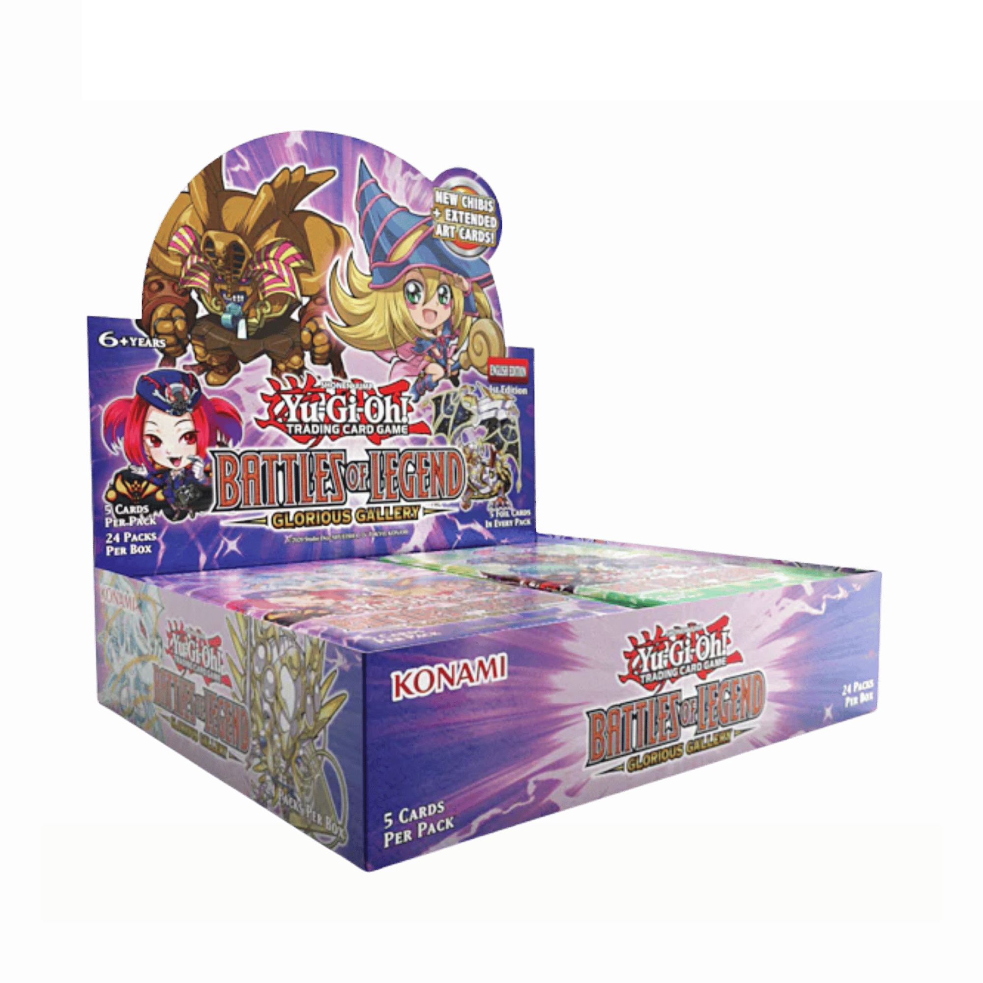 Yu-Gi-Oh!: Battles of Legend: Glorious Gallery Booster Box (1 por persona)
