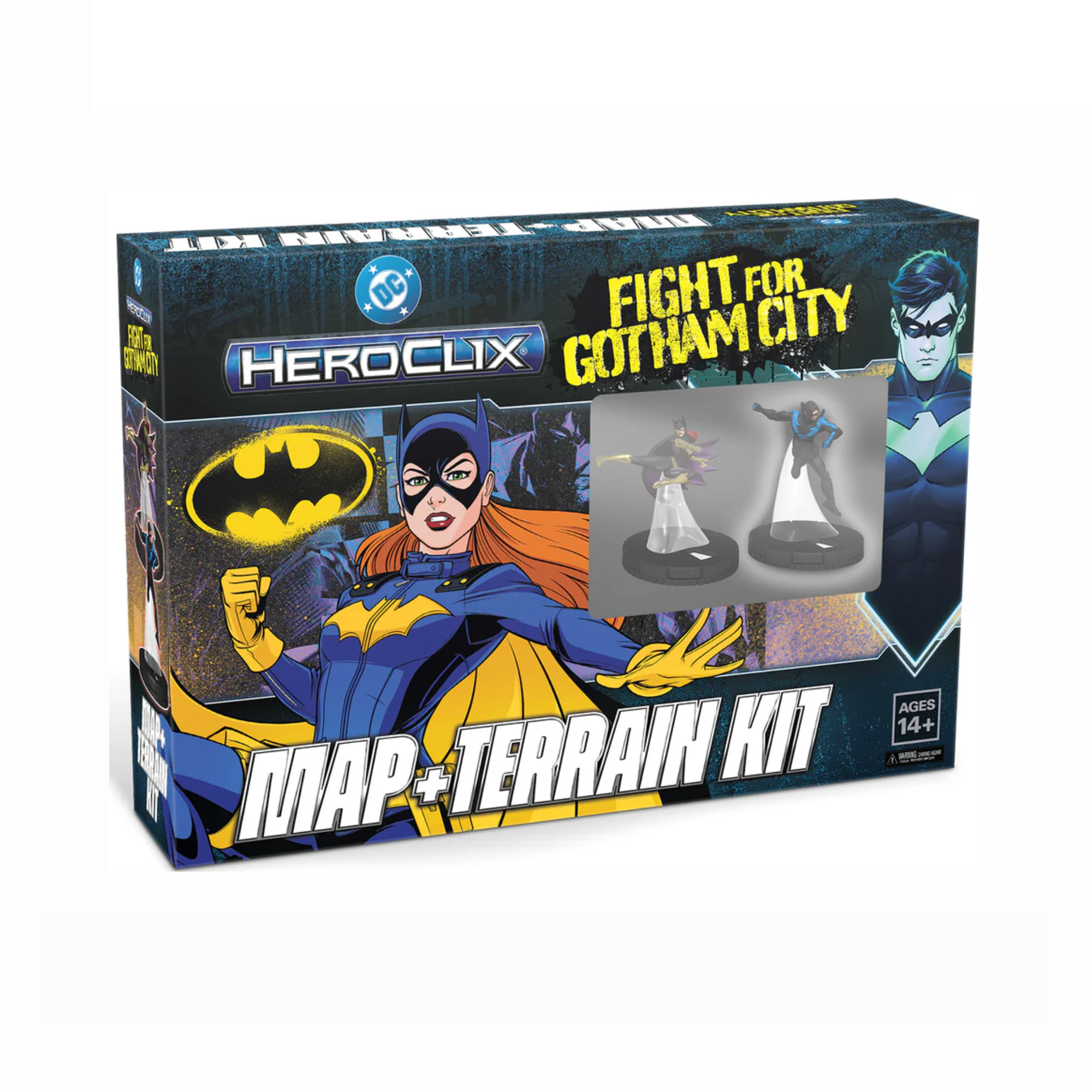 HeroClix: DC- Fight for Gotham City- Map and Terrain Kit