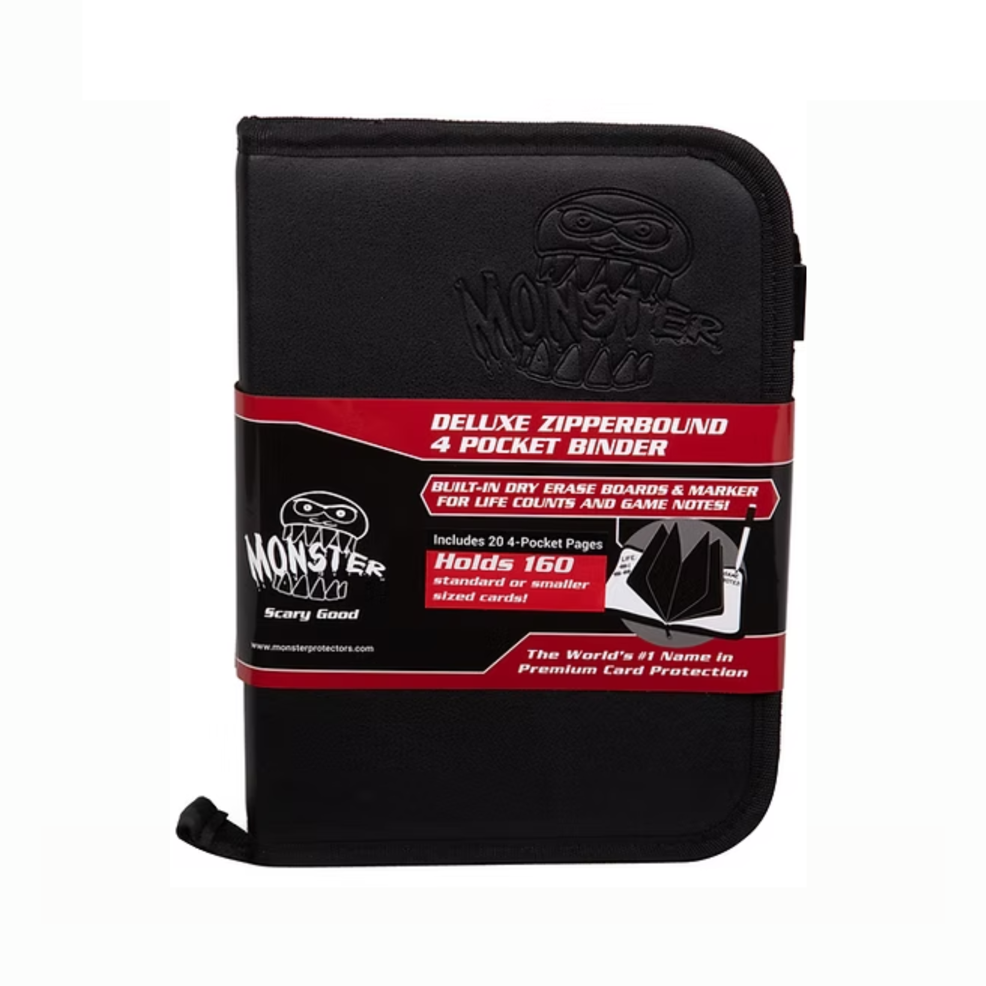 Monster Binder: Deluxe ZipperBound - 4 Pocket - 20 pages