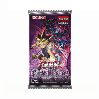 Yu-Gi-Oh!: Chaos Origins Booster Pack (Limitado a 3 por persona)