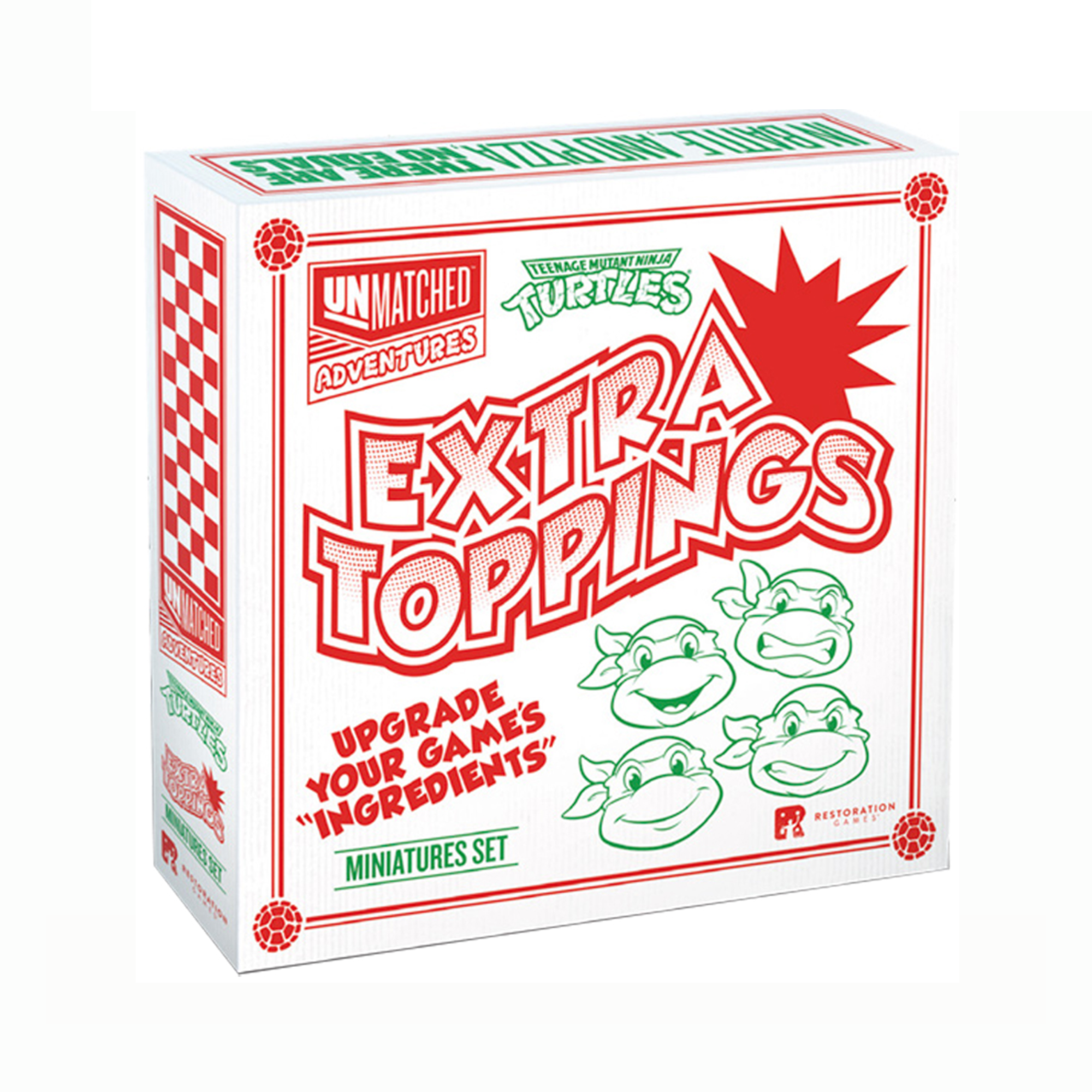 Unmatched Adventures: Teenage Mutant Ninja Turtles – Extra Toppings Miniature Pack