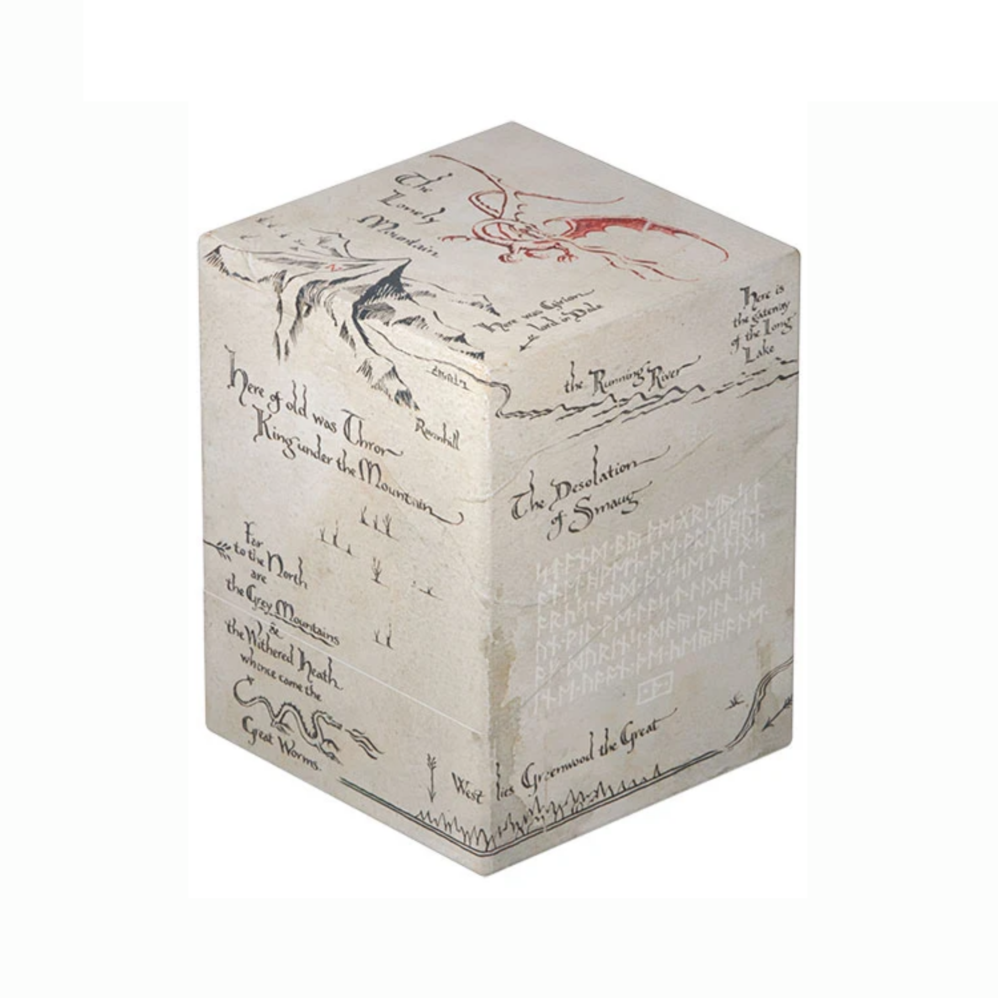 Deck Case: RTE Boulder 100+ The Hobbit – Thror's Map (Glow in the Dark)