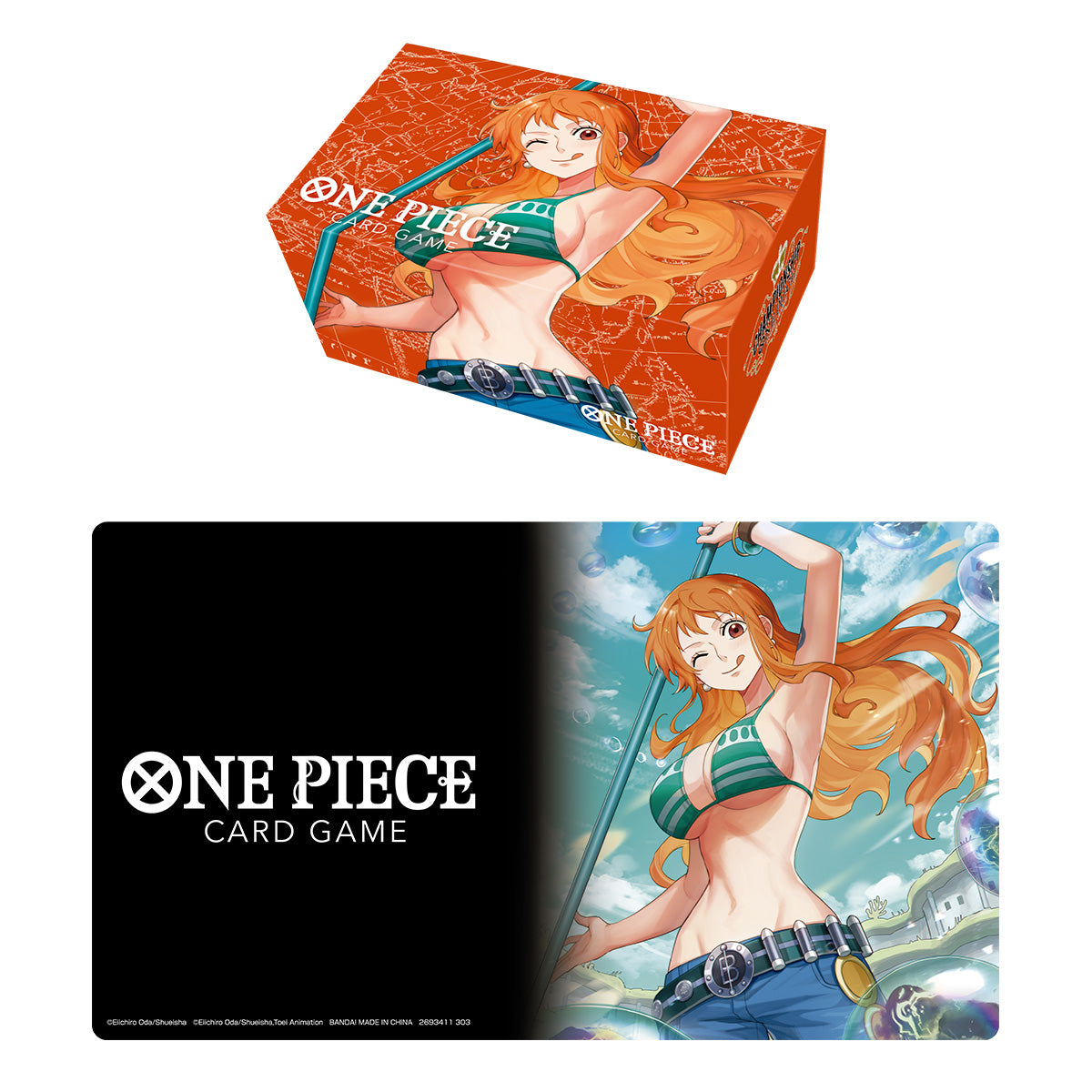 One Piece TCG - Playmat and Storage Box 2023 Championship Edition